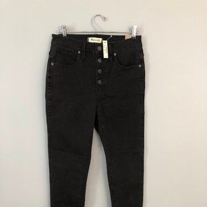 Madewell 10-inch High Rise Skinny Sz 27 NWT